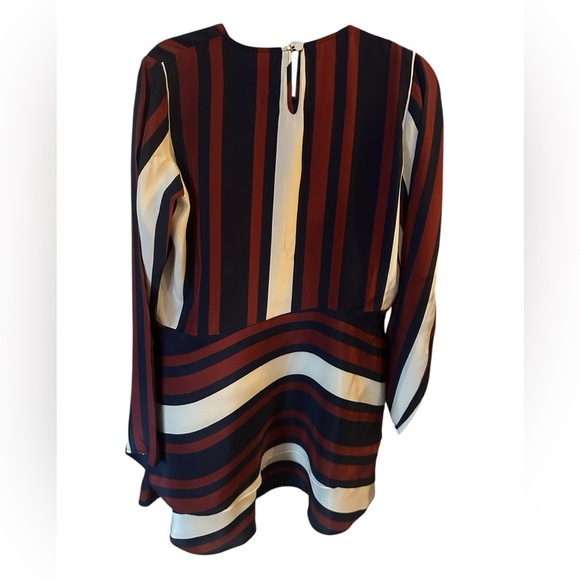 Sir. Women's Striped V-Neck mini dress- Multicolor size 1 - Picture 5 of 9